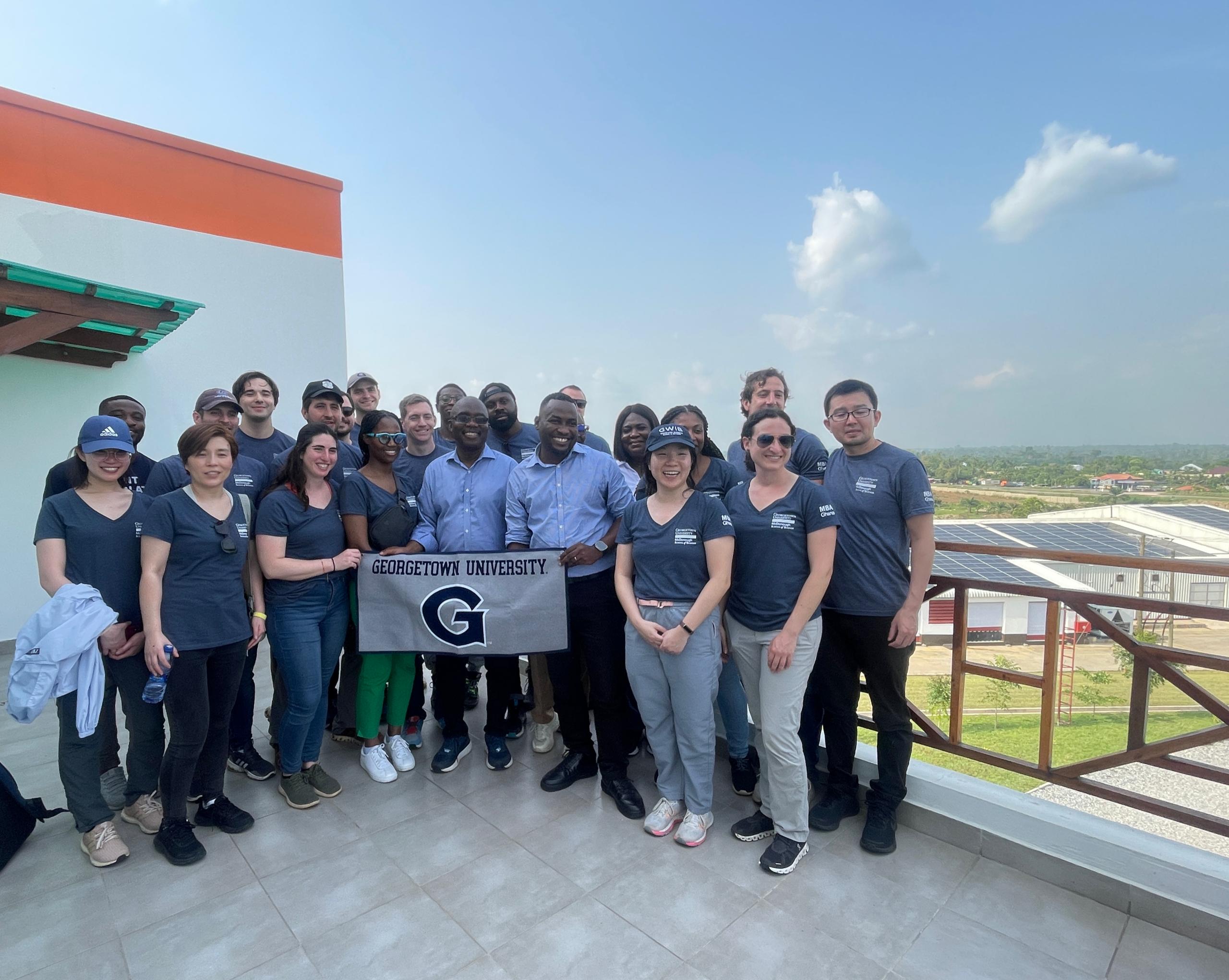 GeorgeTown University students visit Ghana with Riali Consult