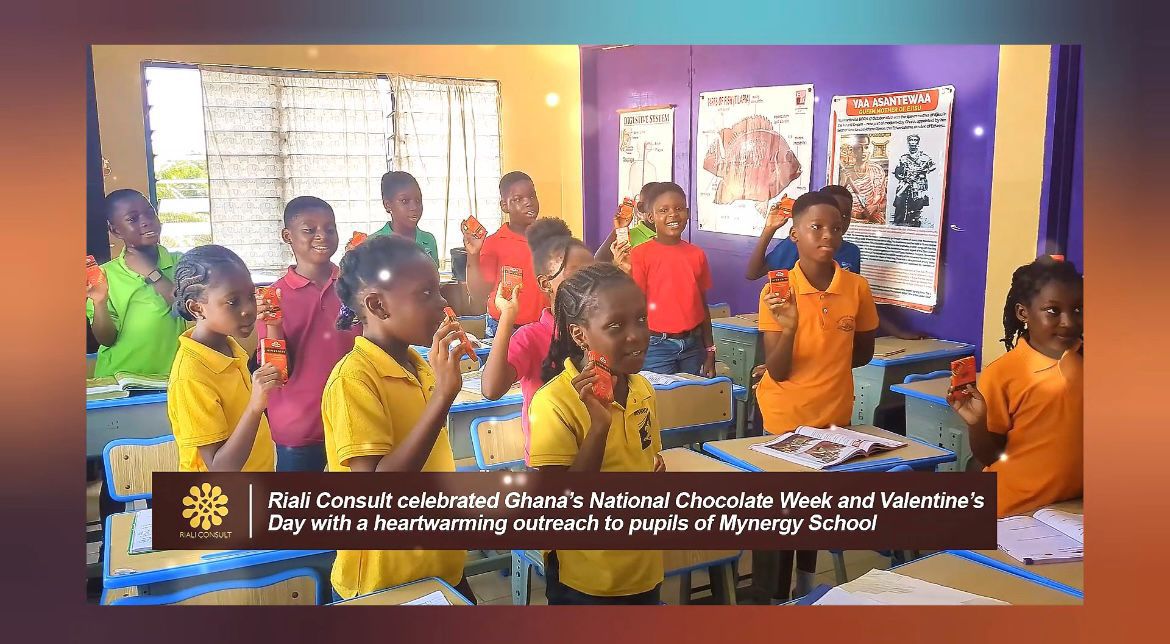 Val's day marked with an outreach to Mynergy School in Dansoman